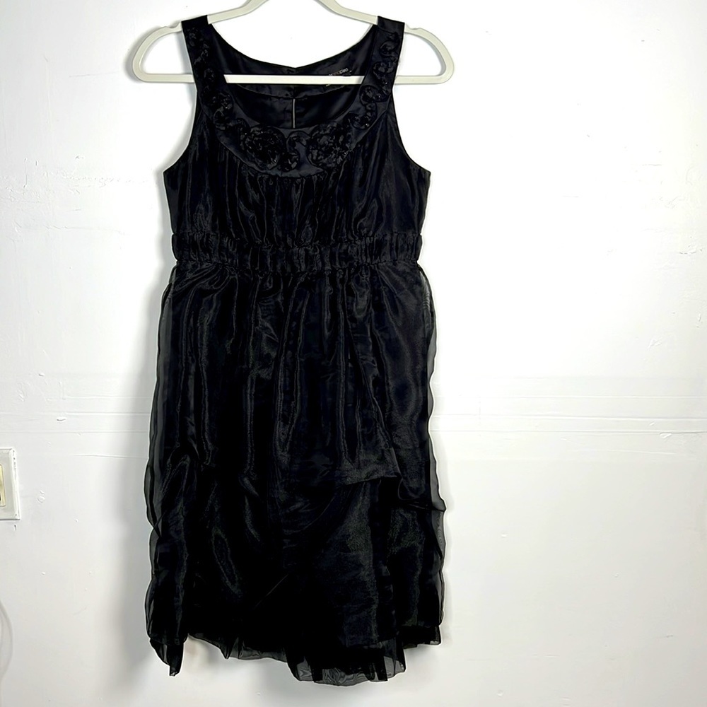 Max and Cleo Black Party Dress